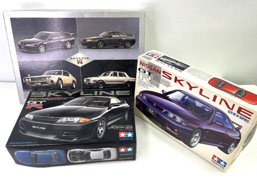 TAMIYA ニッサンスカイラインGT-R GT-R・Vスペック プラモデル SKY LINE GT-R HISTORY 1000ピース ジグソーパズル 3点
