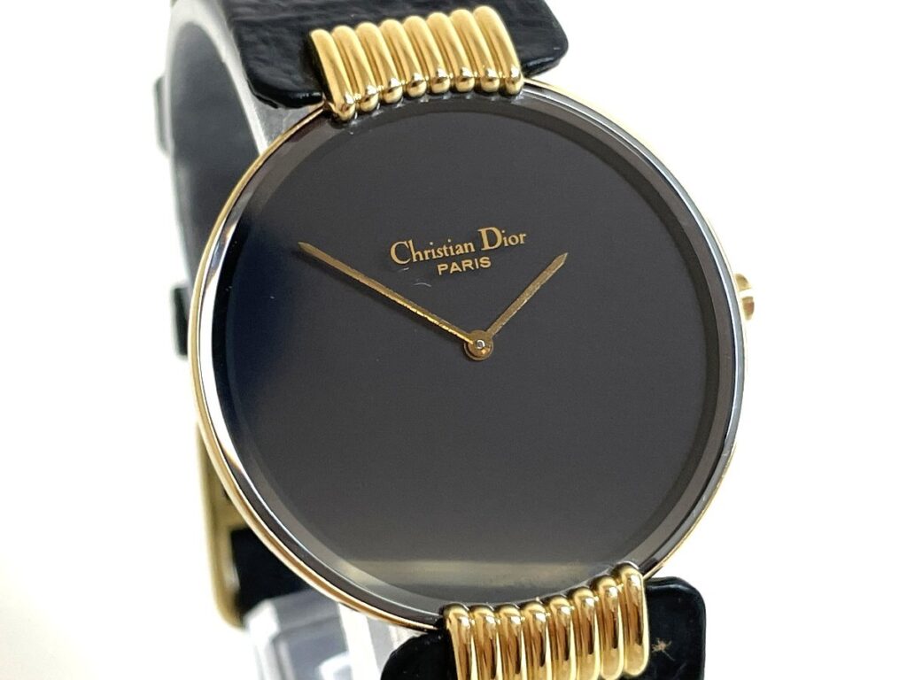 christian Dior 47 153-3 クリスチャン ディオール クォーツ レディース 腕時計