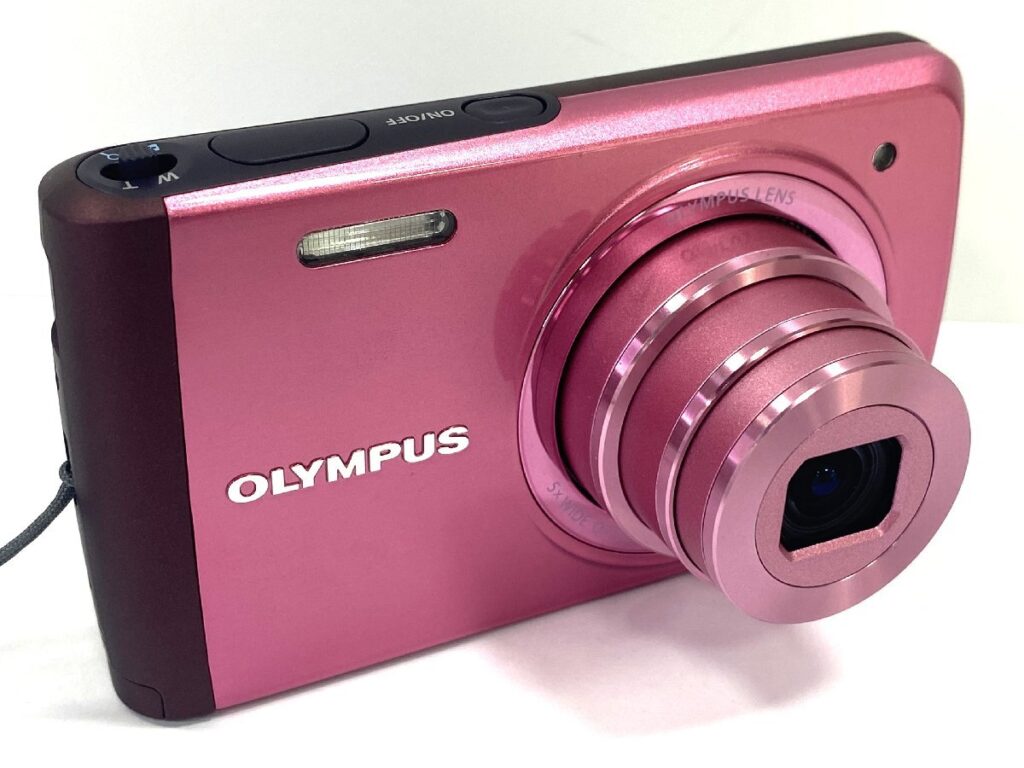 OLYMPUS STYLUS VH-410 オリンパス スタイラス ピンク コンパクトデジタルカメラ デジカメ