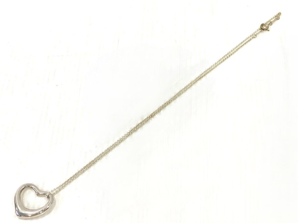 Tiffany&Co オープンハート ネックレス シルバー 925 ティファニー アクセサリー