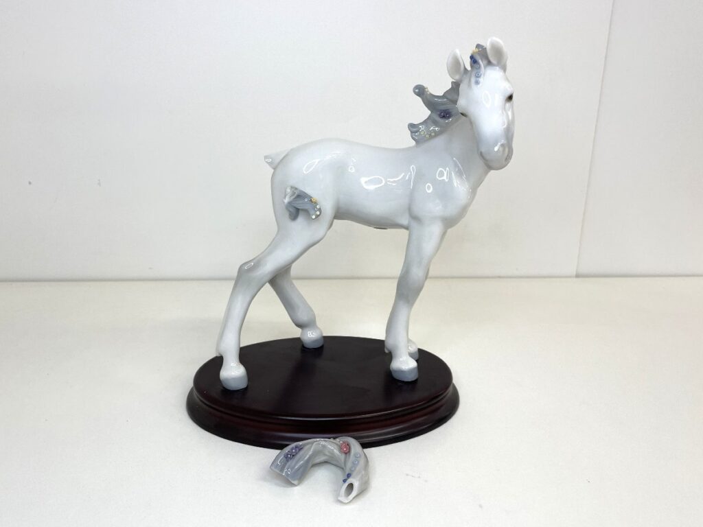 LLADRO 十二生肖系列 馬 リヤドロ 十二支 ウマ フィギュリン 置物