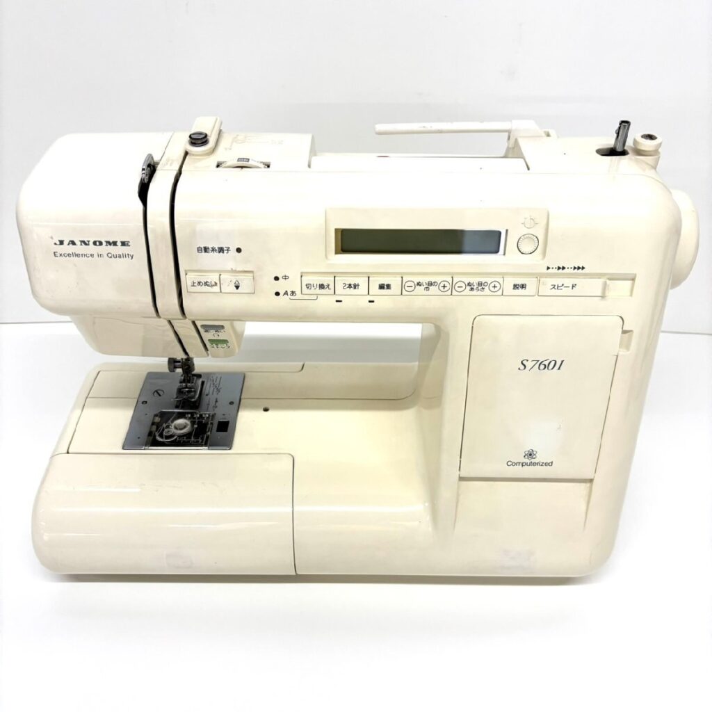 JANOME S7601 MODEL 829型 コンピューターミシン 裁縫 ジャノメ