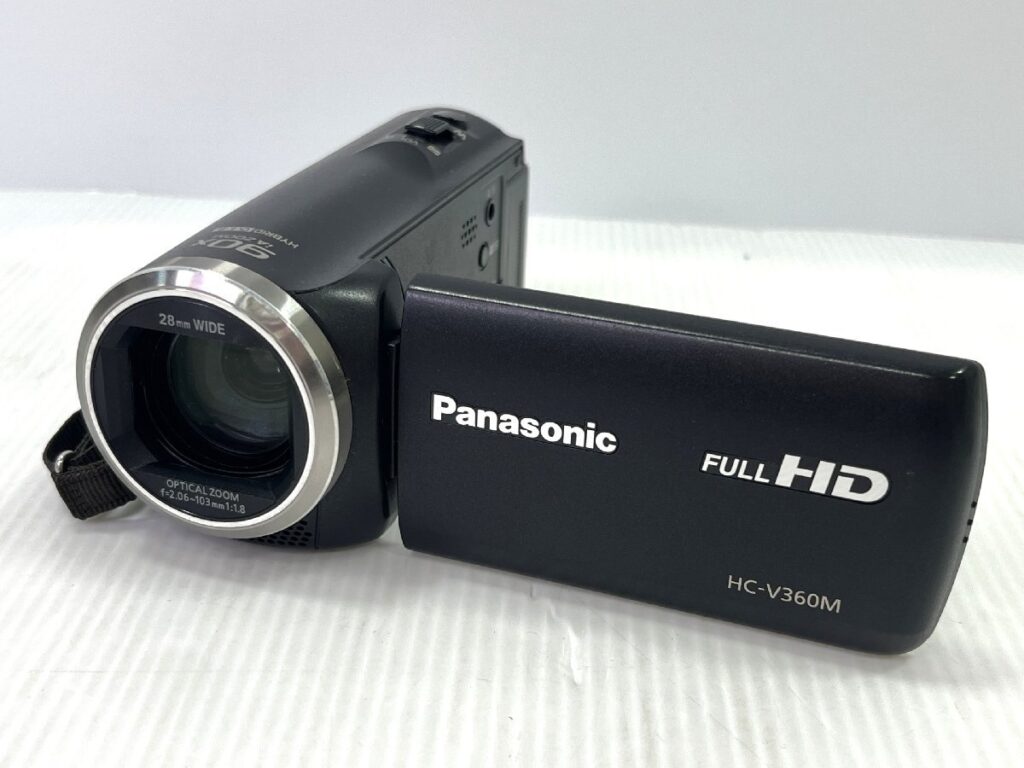 Panasonic HC-V360M FULL HD 90× iA ZOOM HYBRID O.I.S. パナソニック デジタル ハイビジョン ビデオカメラ