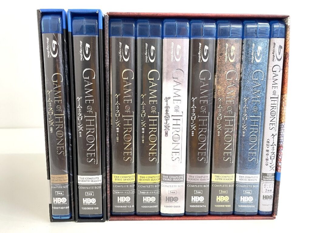 GAME OF THRONES COMPLETE BOX 第1～7章 最終章 外伝 ゲーム・オブ・スローンズ 映画 ブルーレイ