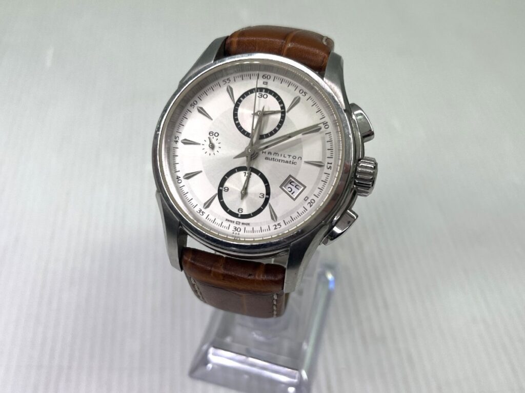 HAMILTON H326160 ハミルトン ジャズマスター オートマチック クロノグラフ スケルトン 自動巻 メンズ 腕時計