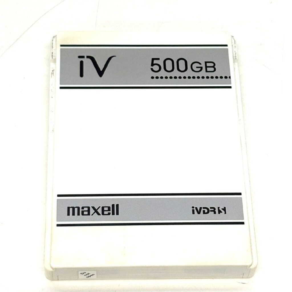 maxell iVDR-S 500GB カセットHDD マクセル カセットハードディスク