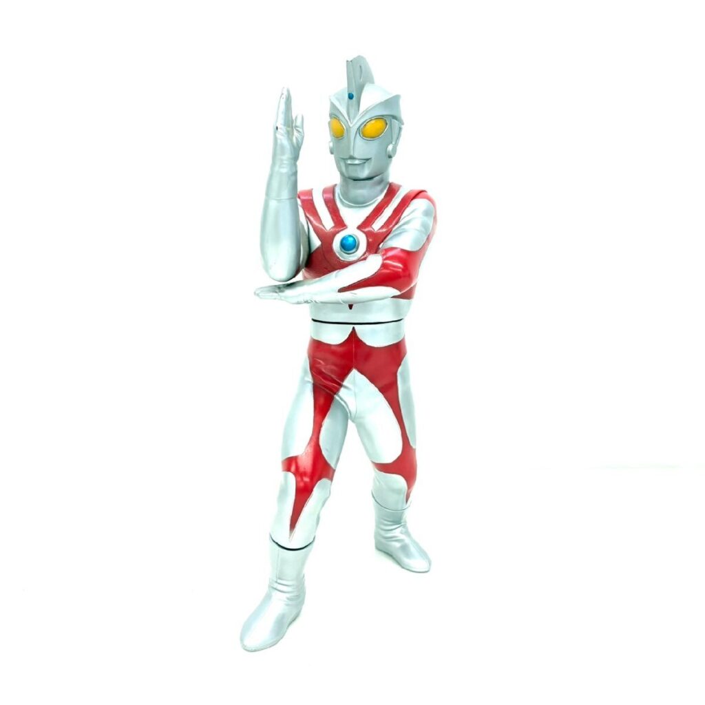 ウルトラマン　ソフビ 1999年　バンプレスト バンプレスト ウルトラマンA ウルトラマンエース 特大ソフビフィギュア