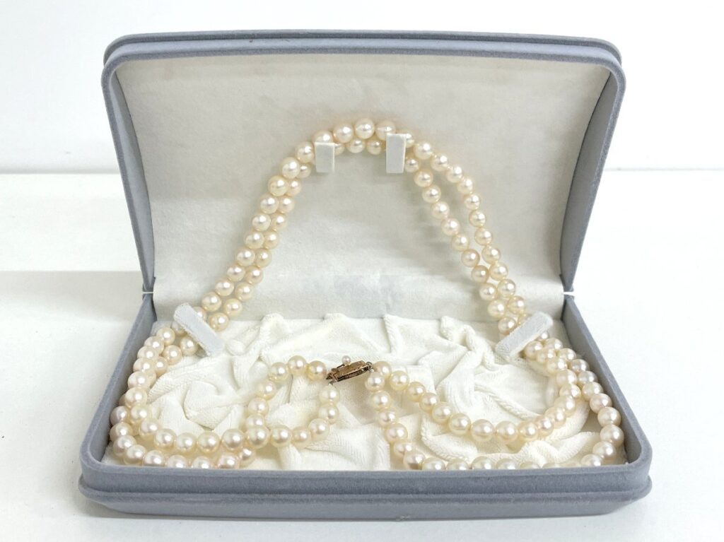 真珠 パール K14刻印 94.3g ネックレス アクセサリー