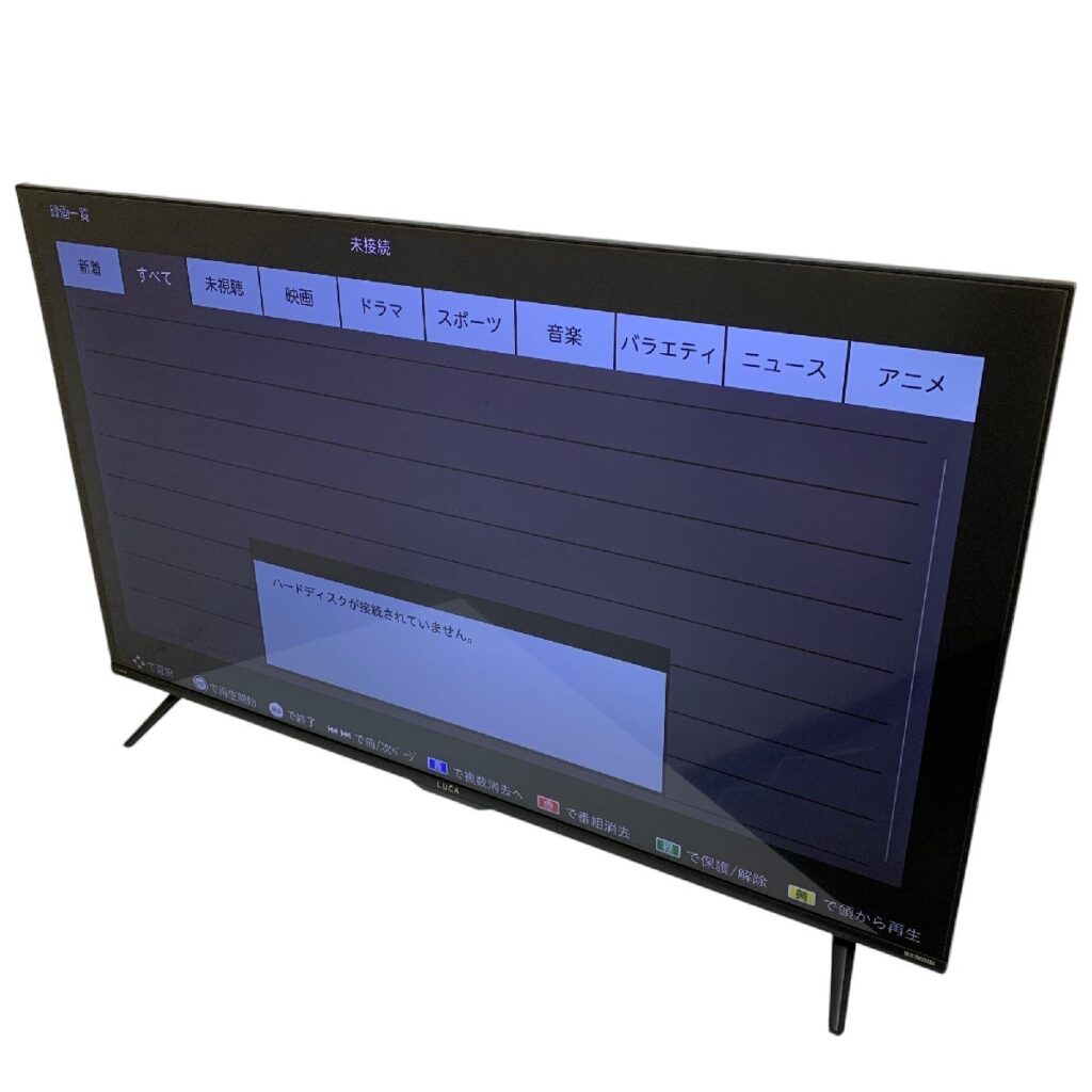 IRIS OHYAMA 4Kチューナー内蔵液晶テレビ LT-43D6210B 2022年製造 アイリスオーヤマ テレビ