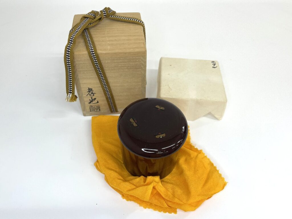 孝也 ホタル 蛍 棗 茶器 茶道具 詳細不明