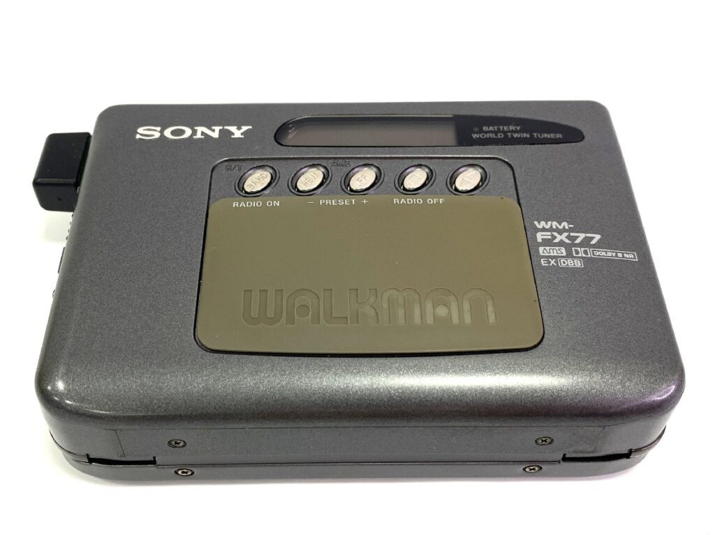 SONY WALKMAN WM-FX77 ソニー ウォークマン ポータブルカセットプレーヤー