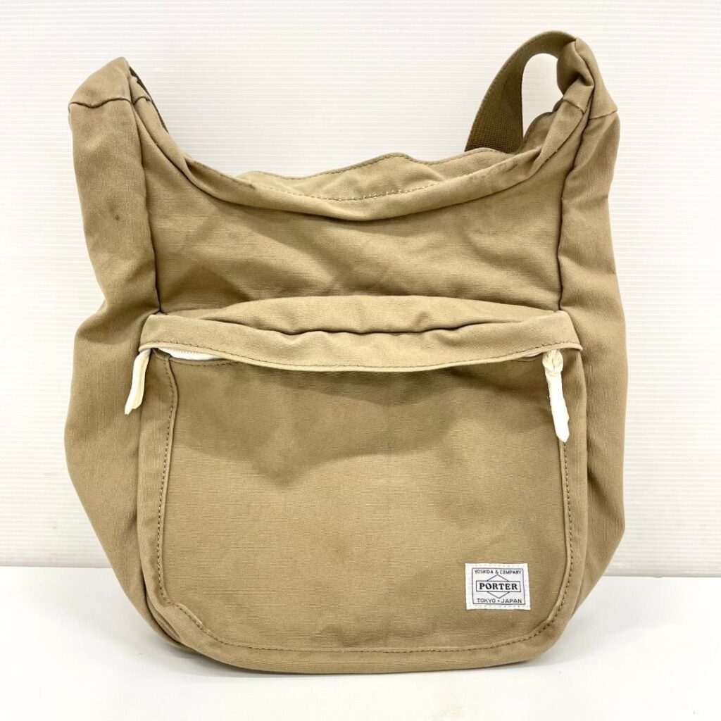吉田カバン PORTER BEATシリーズ ショルダーバッグ ベージュ 茶 ポーター ビート